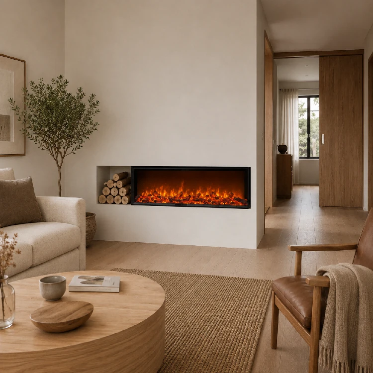 Moderne Blaze elektrisk pejs
