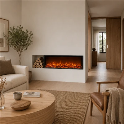 Moderne Blaze elektrisk pejs